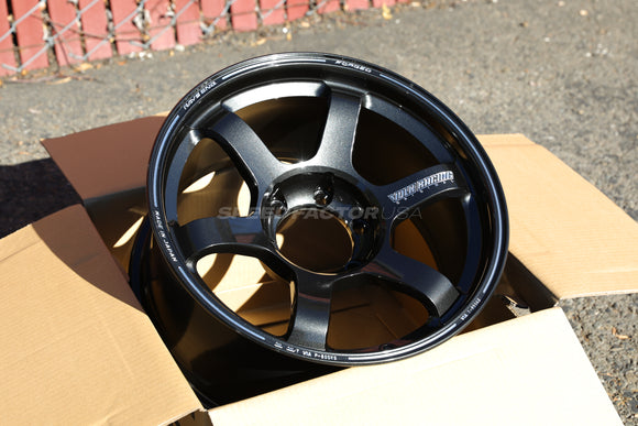 Volk Racing TE37 Large PCD Progressive Model II - 18x9 +0 - 6x139.7 Diamond Dark Gunmetal