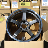 Advan GT 18x9.5 +35 5x120 finished in Machining & Racing Metal Black