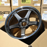 Advan GT 18x9.5 +35 5x120 finished in Machining & Racing Metal Black