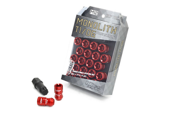 Project Kics Monolith T1/06 Lug Nut Set (M12)