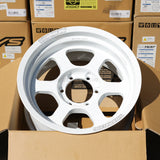 TE37XT M-Spec in 17x8.5 -10 finished in Dash White