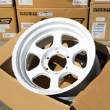 TE37XT M-Spec in 17x8.5 -10 finished in Dash White